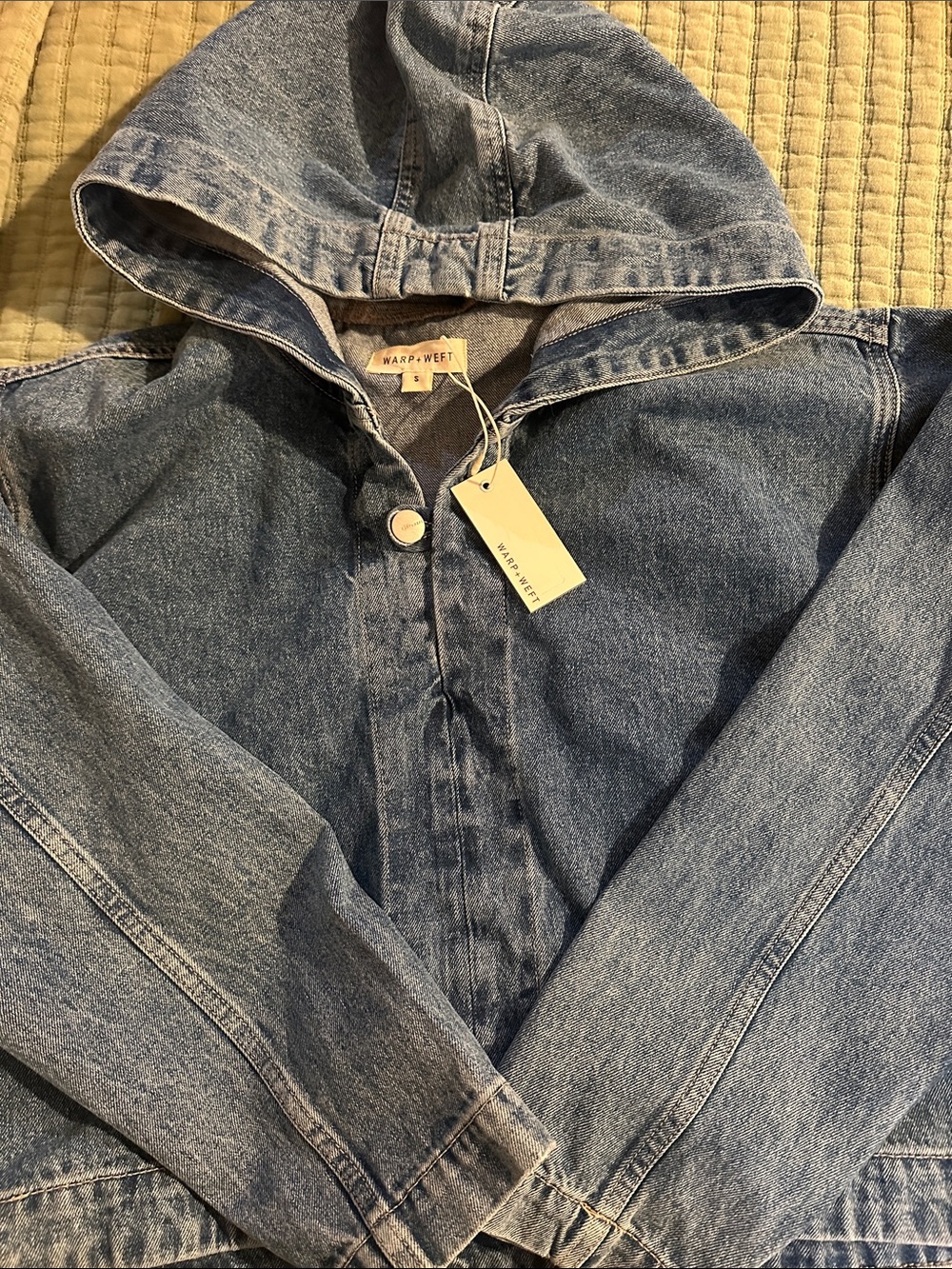 denim stylish coat